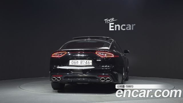 Kia Stinger из Кореи Encar