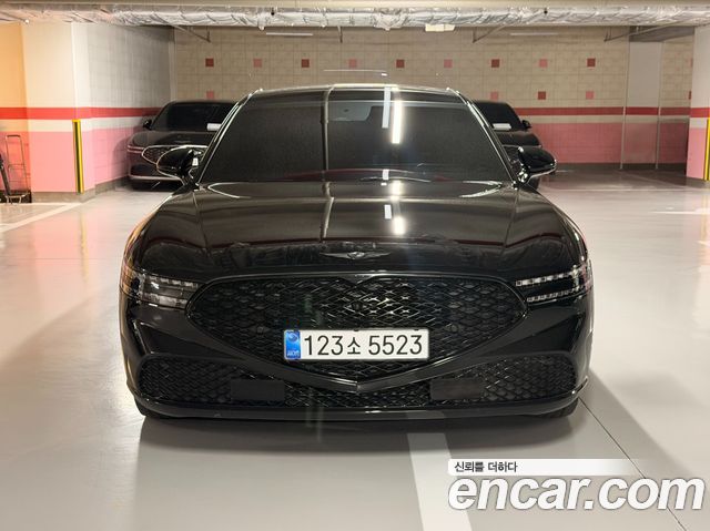 Genesis G90 Gasoline 3.5 Turbo AWD Black — пробег 41 320 км — фото 2 из 5