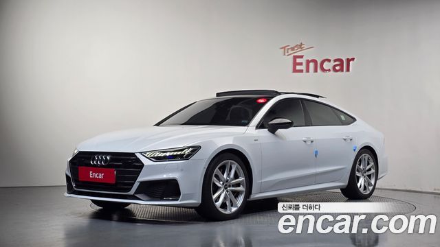 Audi A7 55 TFSI e Quattro Premium — пробег 56 618 км — фото 1 из 5