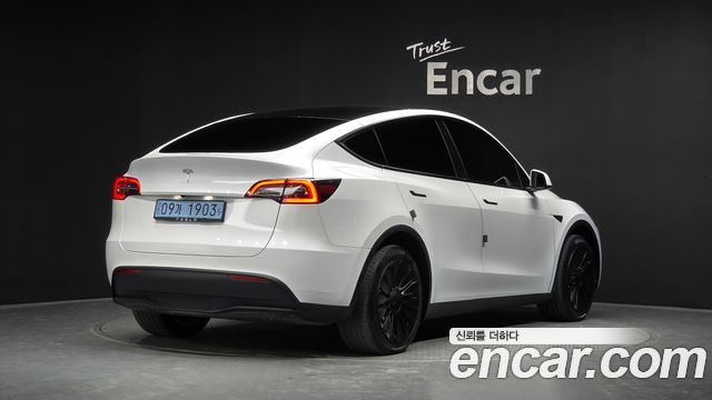 Tesla Model Y из Кореи Encar