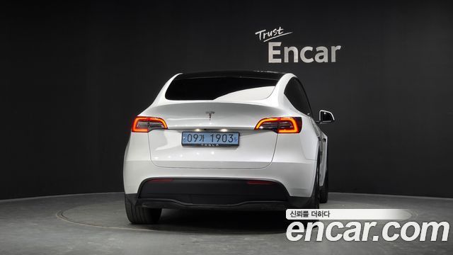 Tesla Model Y из Кореи Encar