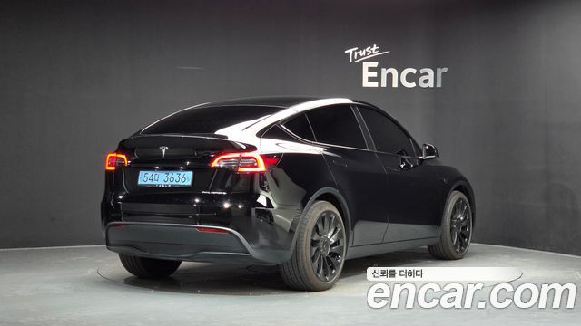 Tesla Model Y из Кореи Encar