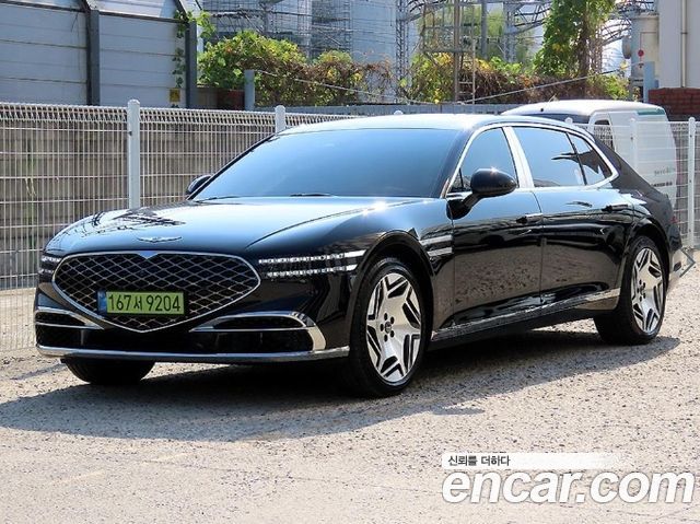 Genesis G90 Gasoline 3.5 Turbo e-S/C AWD LWB — пробег 31 888 км — фото 2 из 5