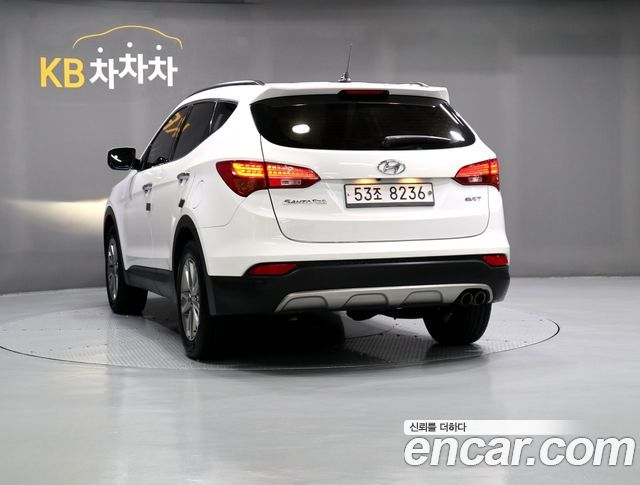 Hyundai Santafe Diesel(e-VGT) 2.0 2WD Premium — пробег 212 551 км — фото 4 из 5