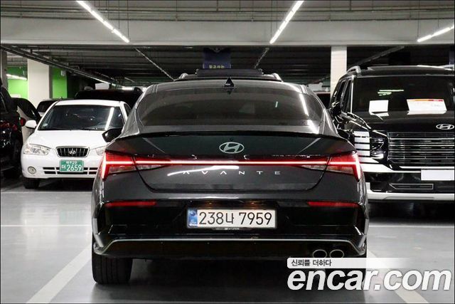 Hyundai AVANTE 1.6 Inspiration N Line — пробег 22 148 км — фото 4 из 5
