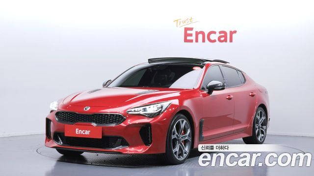 Kia Stinger из Кореи Encar