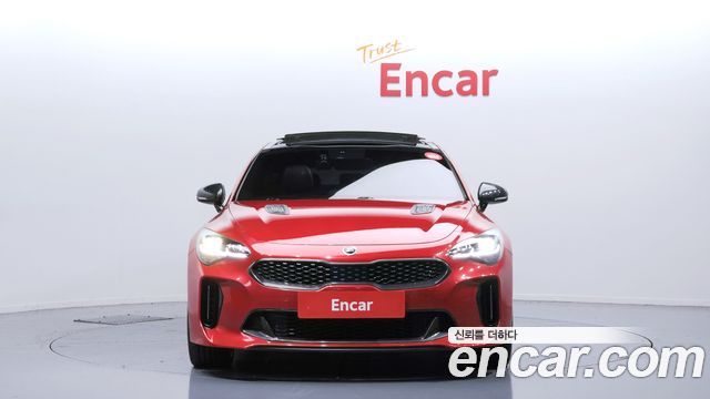 Kia Stinger из Кореи Encar
