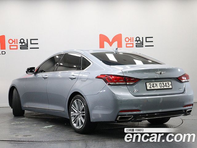 Genesis G80 3.3 GDI AWD Luxury — пробег 60 308 км — фото 4 из 5