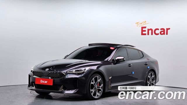 Kia Stinger из Кореи Encar