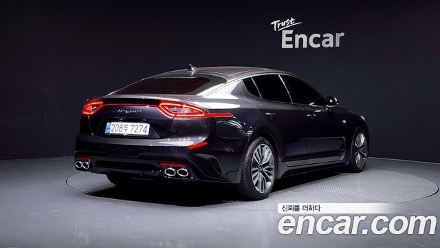 Kia Stinger из Кореи Encar