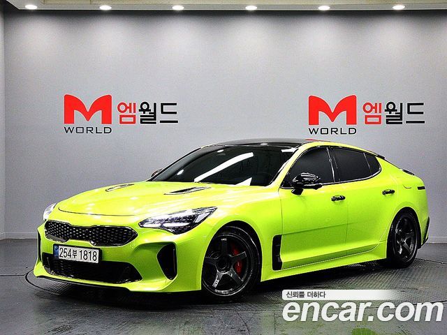 Kia Stinger 2.5 Platinum — пробег 105 711 км — фото 1 из 5
