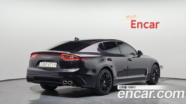 Kia Stinger из Кореи Encar
