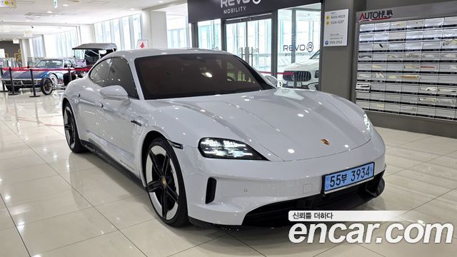 Porsche Taycan из Кореи Encar