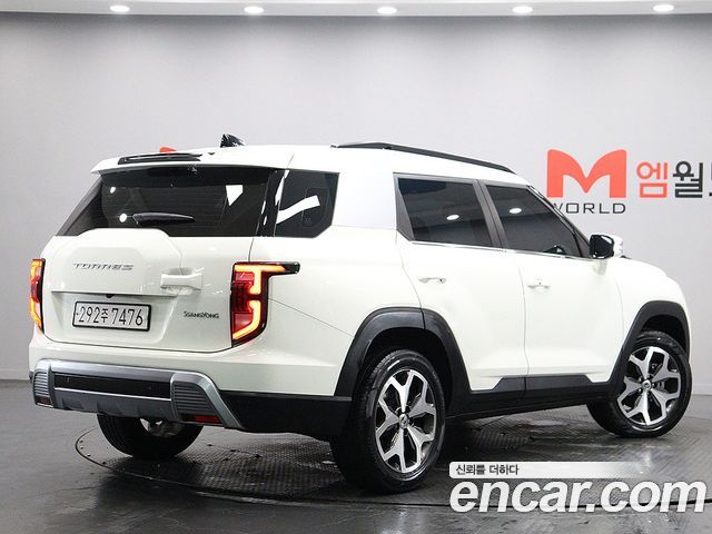 Ssangyong Torres из Кореи Encar