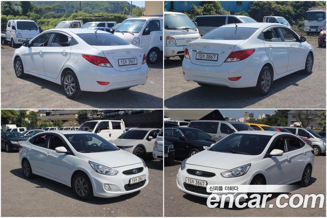 Hyundai Accent из Кореи Encar