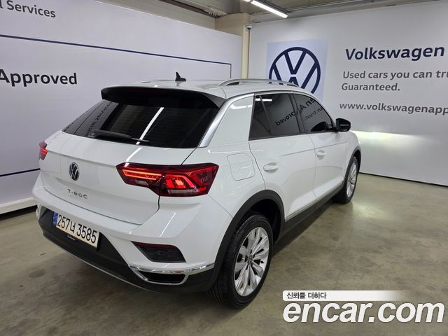 Volkswagen T-Roc из Кореи Encar