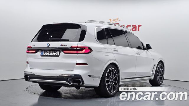 BMW X7 xDrive 40d M Sport 7 STR — пробег 57 614 км — фото 2 из 5