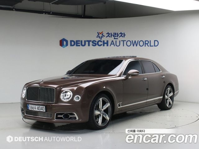 Bentley Mulsanne из Кореи Encar