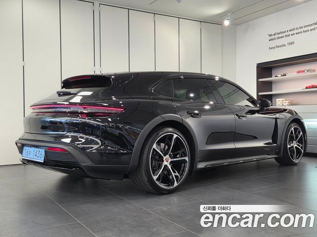 Porsche Taycan из Кореи Encar