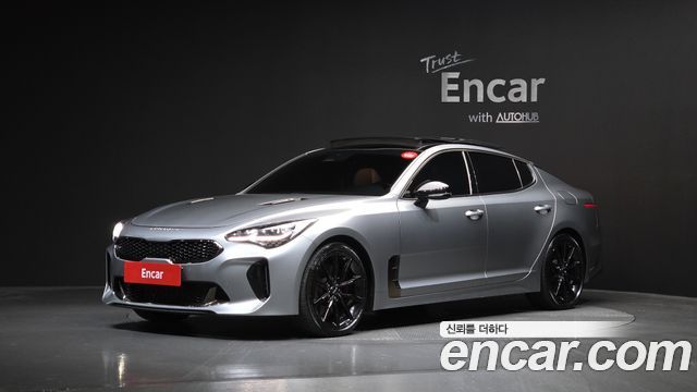 Kia Stinger из Кореи Encar