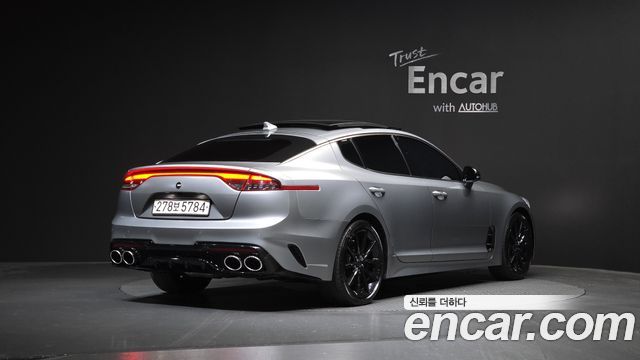Kia Stinger из Кореи Encar
