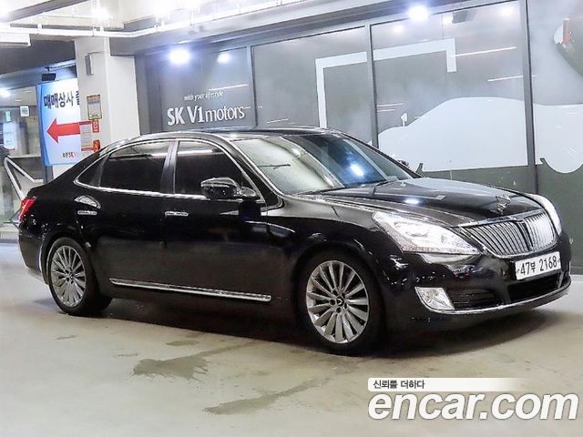 Hyundai Equus из Кореи Encar
