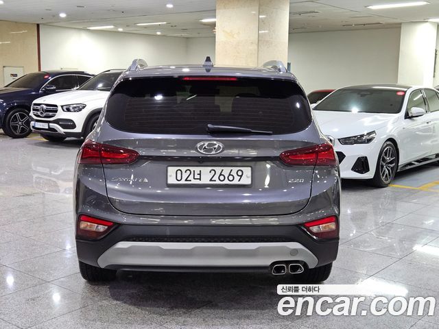 Hyundai Santafe из Кореи Encar