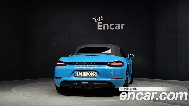 Porsche 718 из Кореи Encar