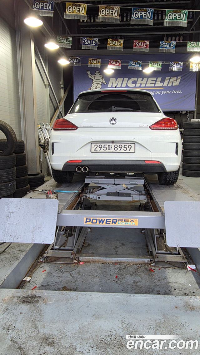 Volkswagen Scirocco из Кореи Encar