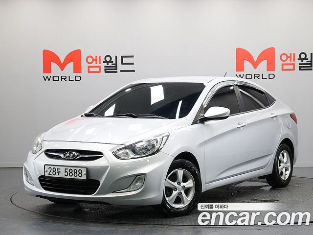 Hyundai Accent из Кореи Encar