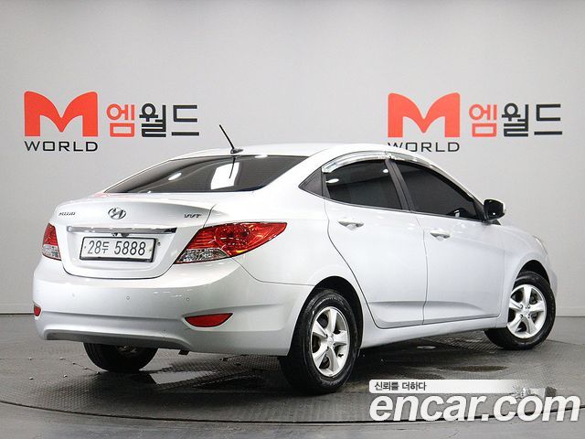 Hyundai Accent из Кореи Encar