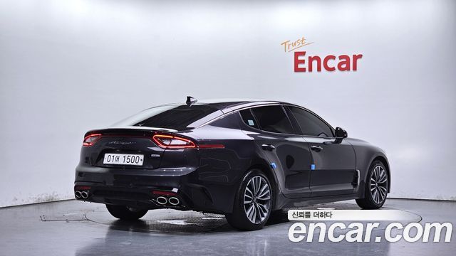 Kia Stinger из Кореи Encar