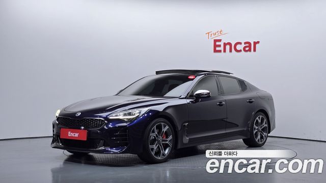 Kia Stinger из Кореи Encar