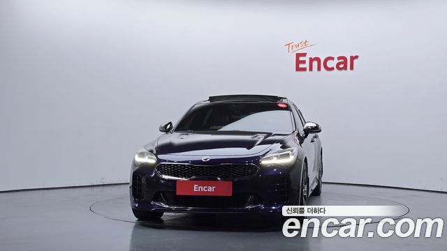 Kia Stinger из Кореи Encar