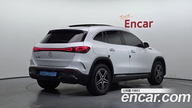 Mercedes-Benz EQA из Кореи Encar