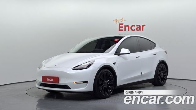 Tesla Model Y из Кореи Encar