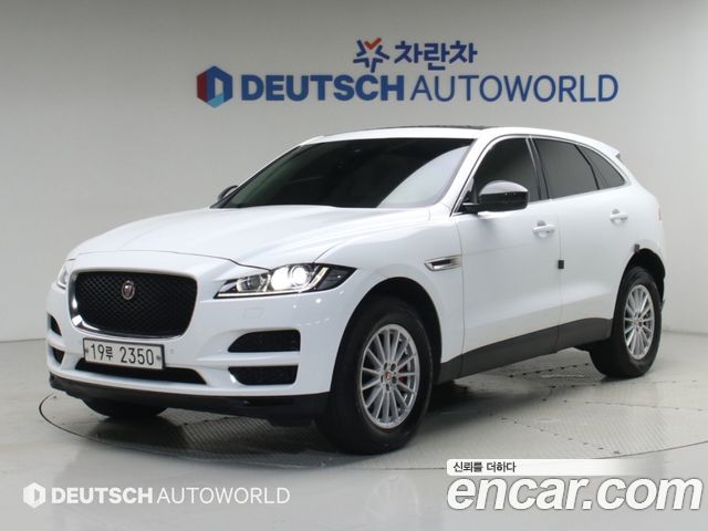 Jaguar F-PACE из Кореи Encar