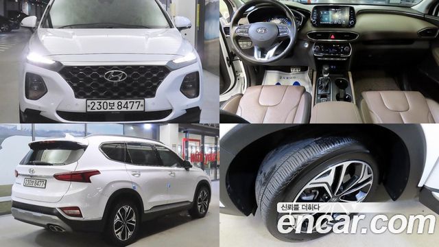 Hyundai Santafe из Кореи Encar