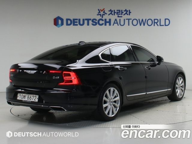 Volvo S90 из Кореи Encar