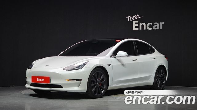 Tesla Model 3 из Кореи Encar