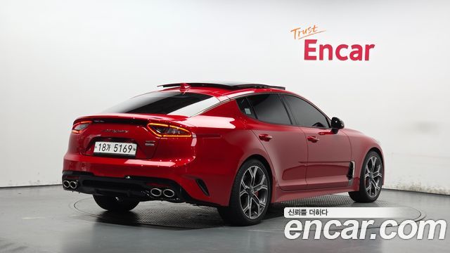 Kia Stinger из Кореи Encar