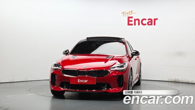 Kia Stinger из Кореи Encar