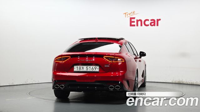 Kia Stinger из Кореи Encar