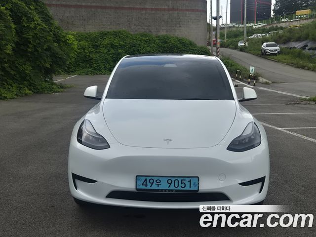 Tesla Model Y из Кореи Encar