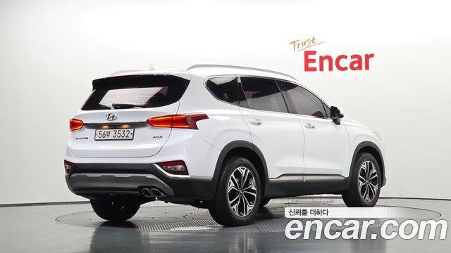 Hyundai Santafe из Кореи Encar