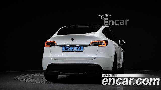 Tesla Model Y из Кореи Encar