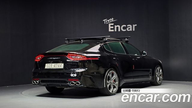 Kia Stinger из Кореи Encar