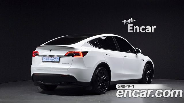 Tesla Model Y из Кореи Encar