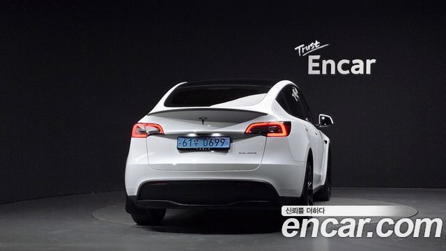 Tesla Model Y из Кореи Encar