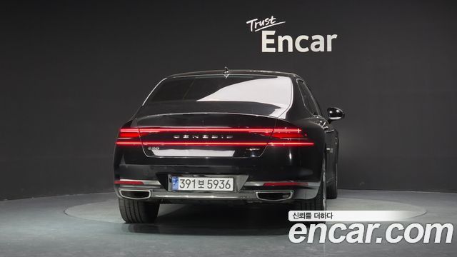 Genesis G90 Gasoline 3.5 Turbo e-S/C AWD LWB — пробег 109 367 км — фото 4 из 5